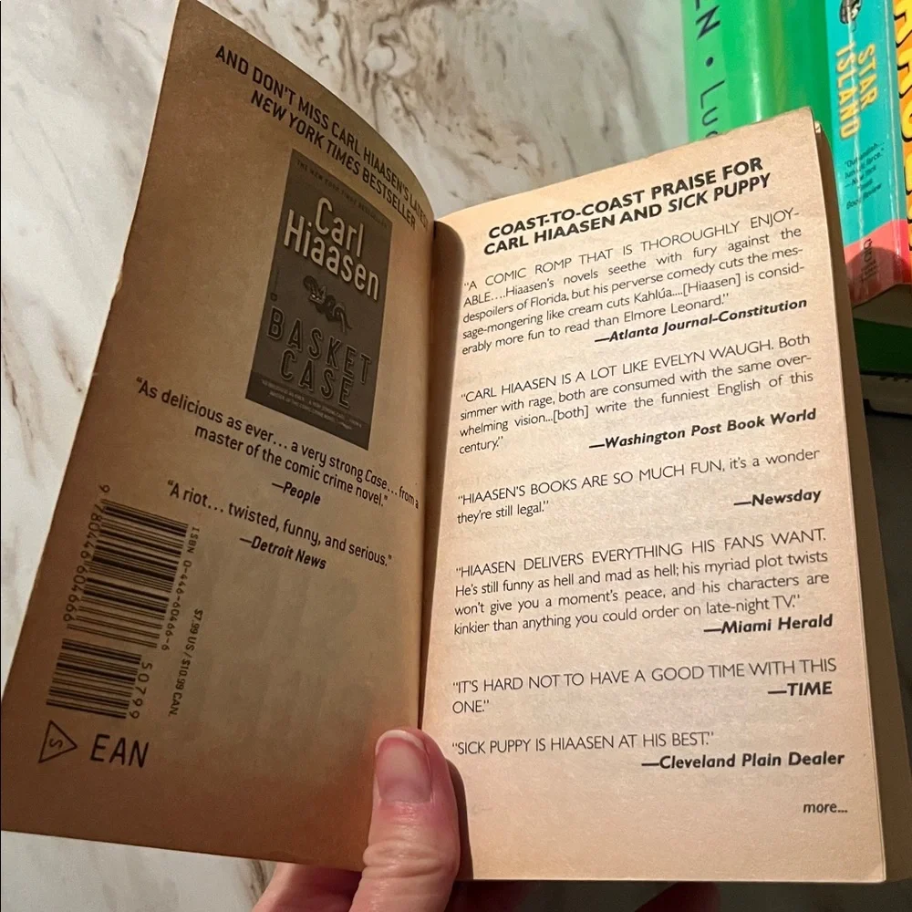 5 Book Bundle Carl Hiaasen - Picture 9 of 9